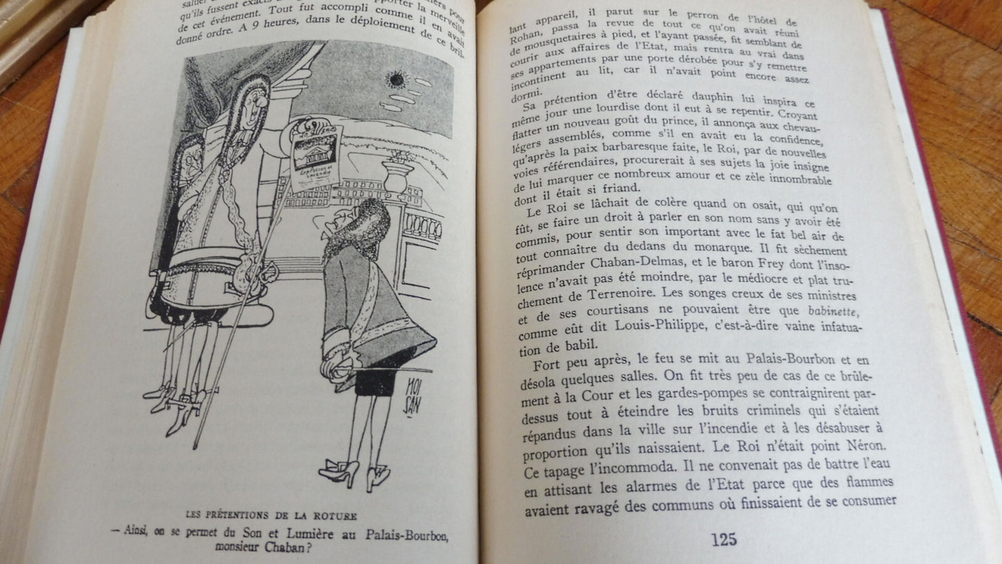 La Cour (A. Ribaud) 1962 illus. Moisan DE GAULLE
