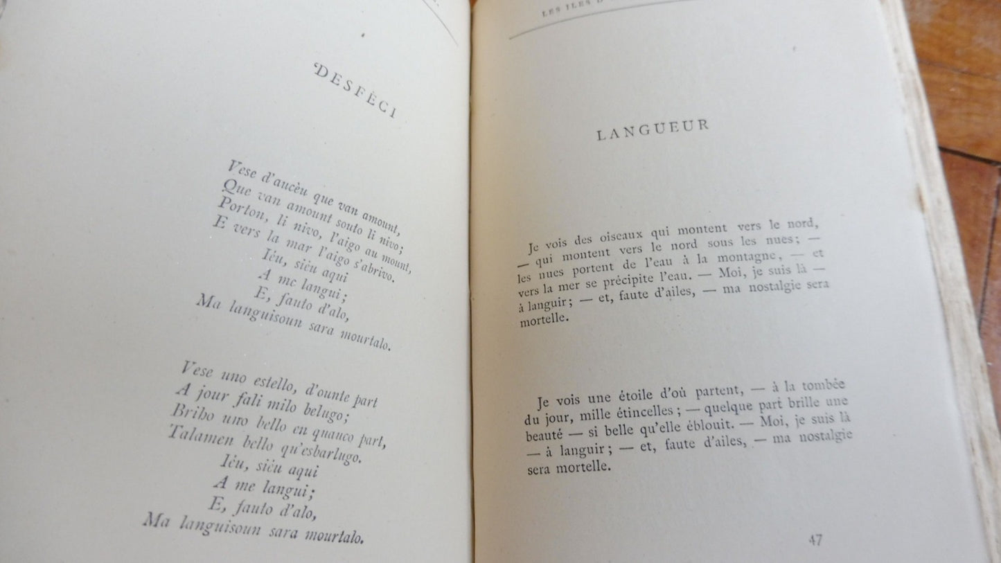 Les Iles d'or (Frédéric Mistral) s.d.