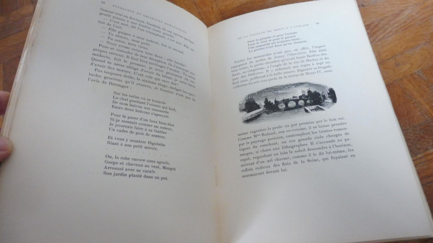 Etudiants et grisettes romantiques (Paul Jarry) 1927