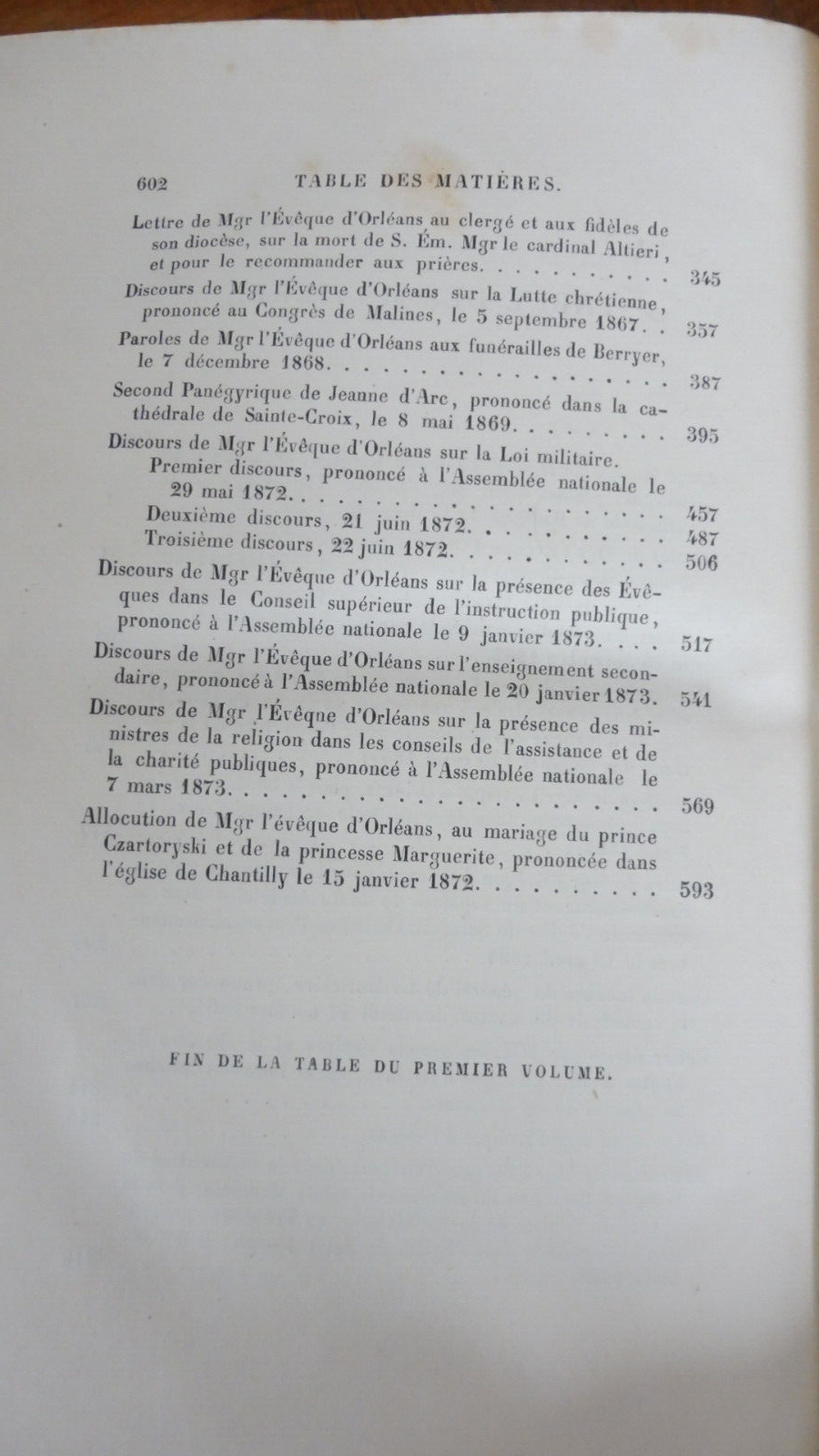 Oeuvres de monseigneur Dupanloup 1873 2/2