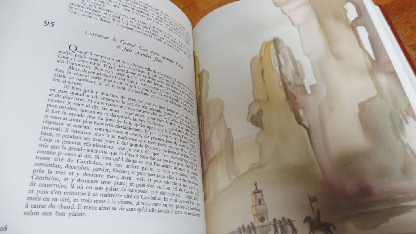 Le Livre des merveilles (Marco Polo) 1977 illus. Lepri