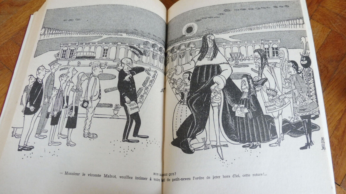 La Cour (A. Ribaud) 1962 illus. Moisan DE GAULLE