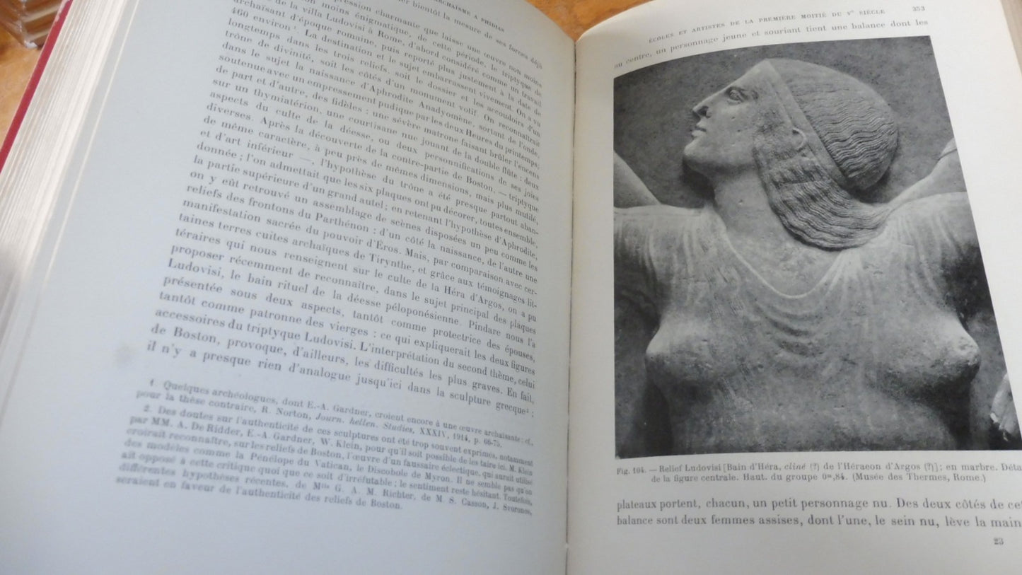 La Sculpture antique des origines à Phidias (Charles Picard) 1923