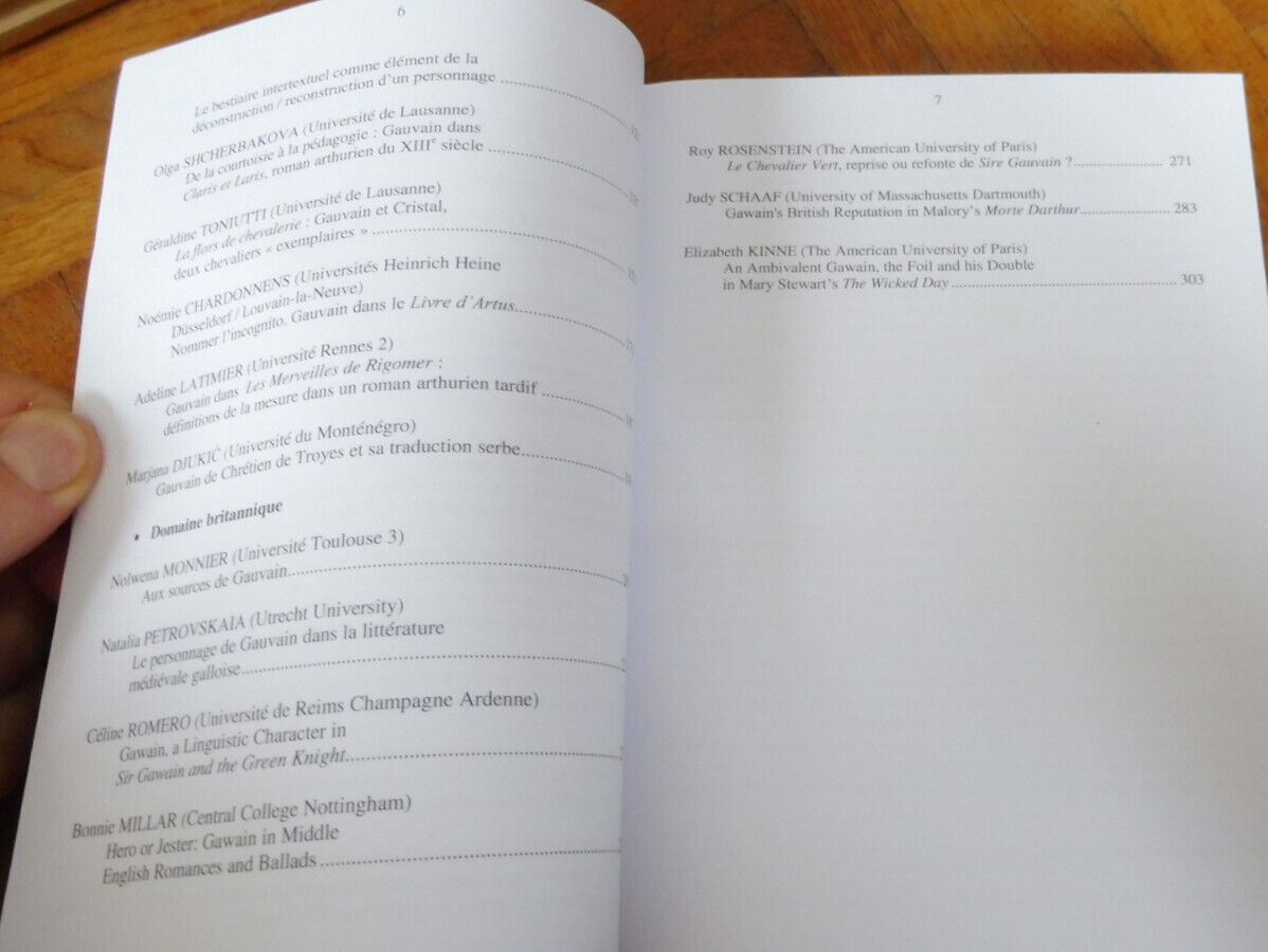 Le Personnage de Gauvain dans la littérature du Moyen Âge (Alamichel dir.) 2015