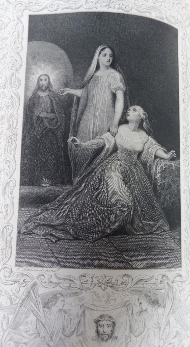Imitation de Jésus-Christ (Dassance trad.) 1836 illus. Johannot et Cavelier
