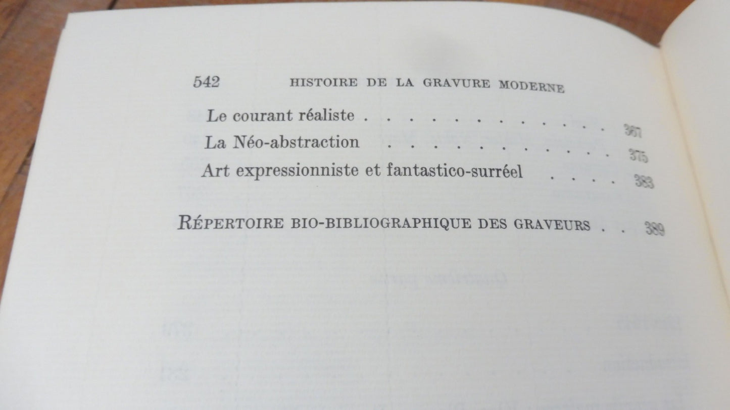 Histoire de la gravure moderne (Paolo Bellini) 1979 JEAN DE BONNOT