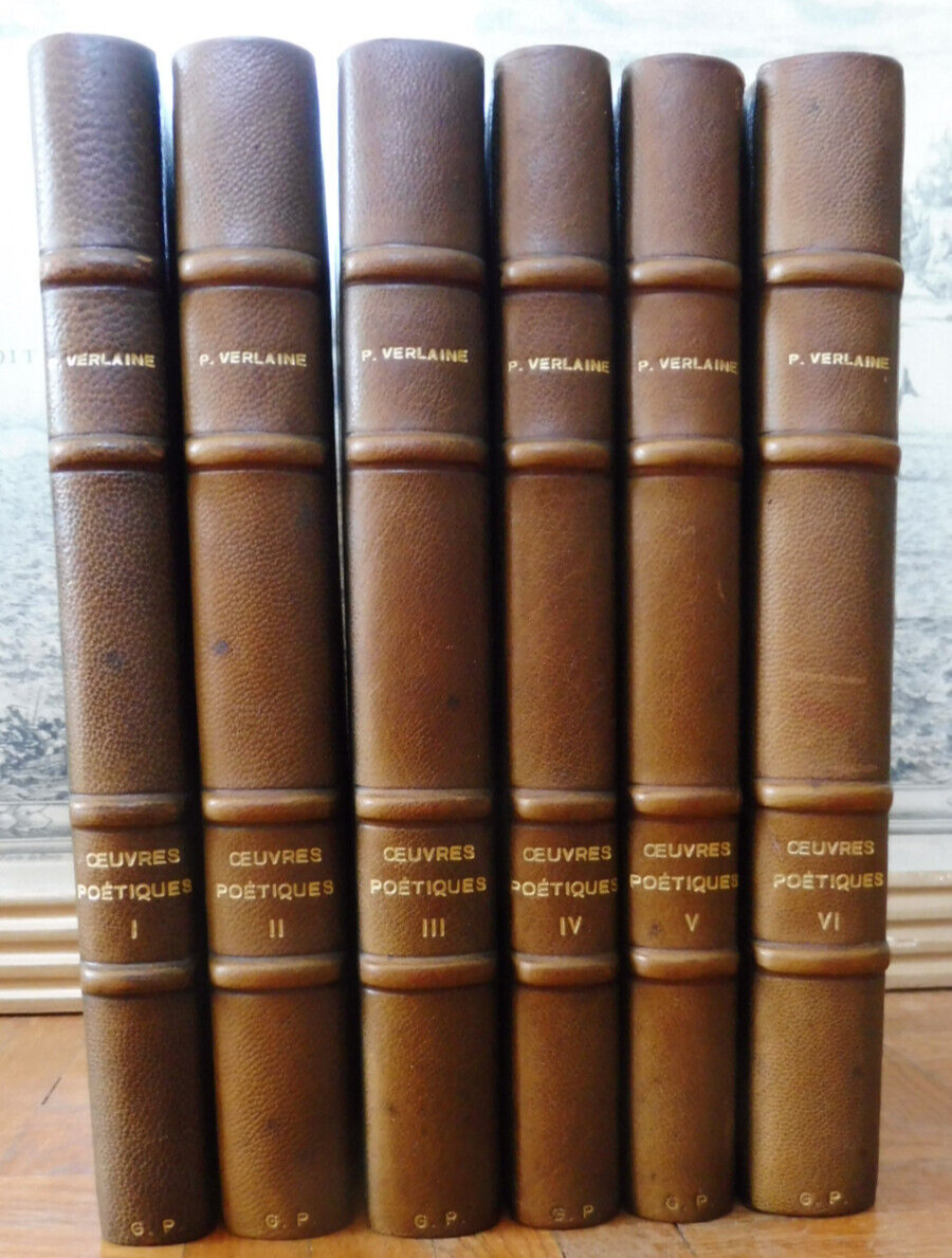 Oeuvres poétiques de Verlaine 1948 Illus. Clouzot VELIN 6/6