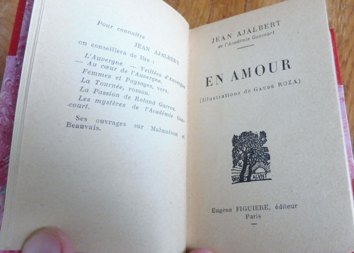 En amour (Jean Ajalbert) s.d. illus. Roza