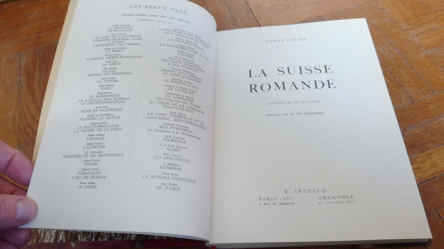 La Suisse romande (Pierre Girard) 1951