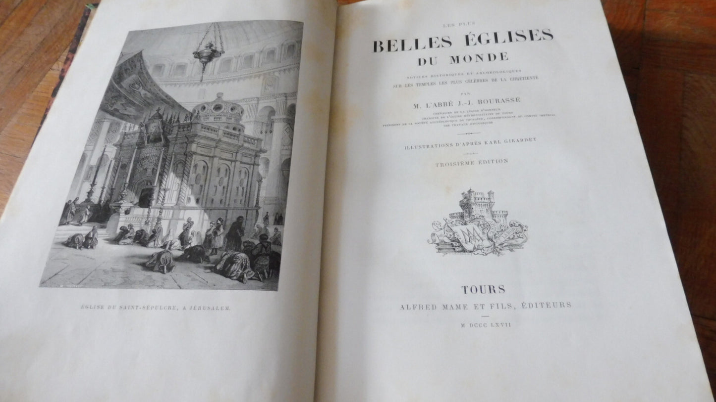 Les Plus belles églises du monde (Bourassé) 1867