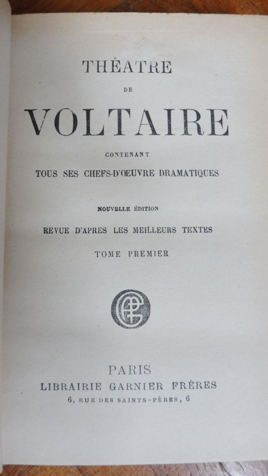 Oeuvres de Voltaire 1928 7 vol.
