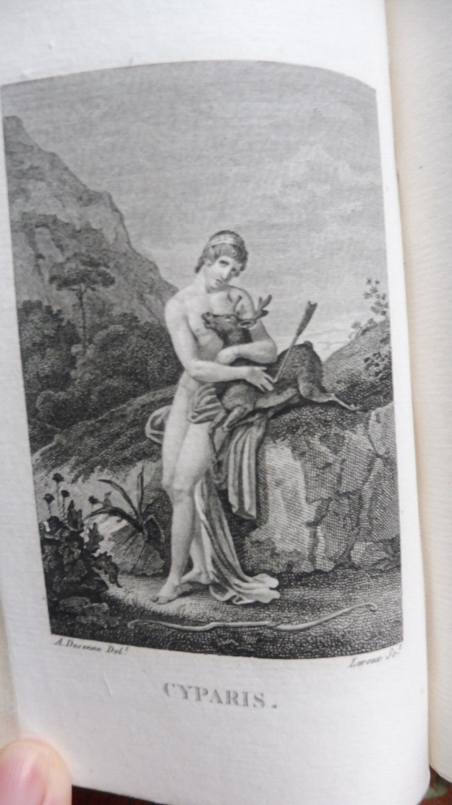 Lettres à Emilie sur la mythologie (Demoustier) 1817 3 vol.