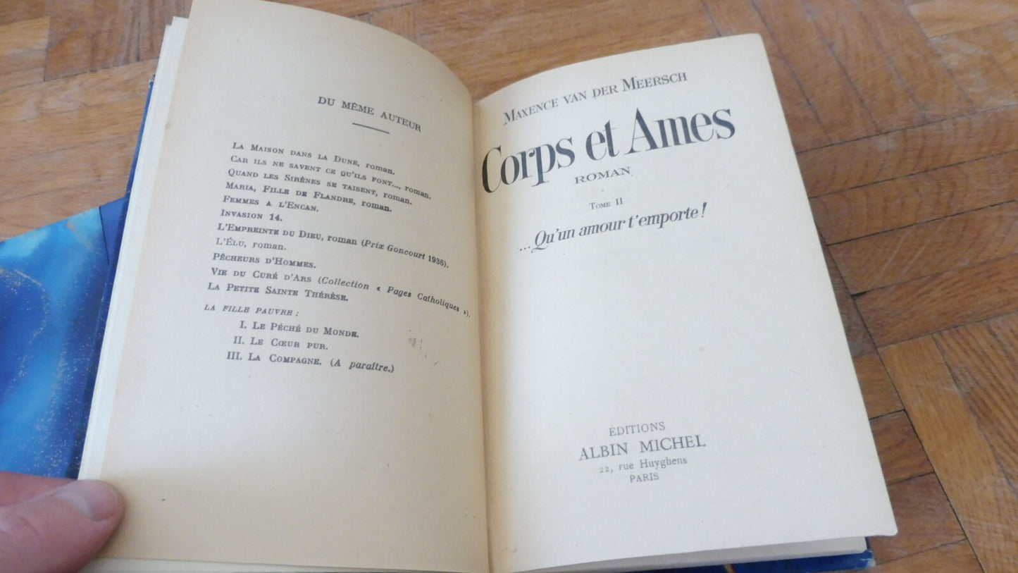 Corps et âmes (Maxence Van Der Meersch) 1948 2/2