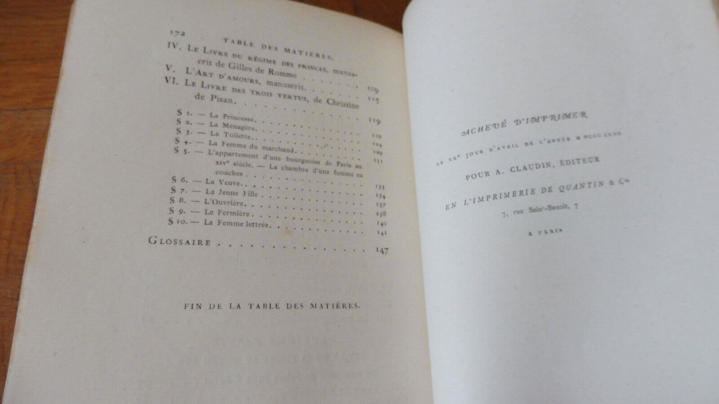 Le Droit de la femme dans l'Antiquité (Louis de Backer) 1880