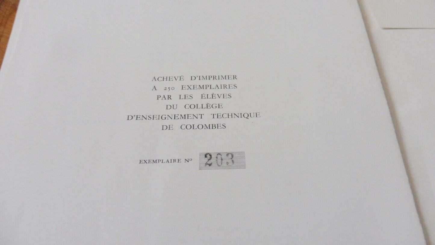 Les Chiens d'Orléans (Yves-André Changeux) 1961 NUMEROTE RARE
