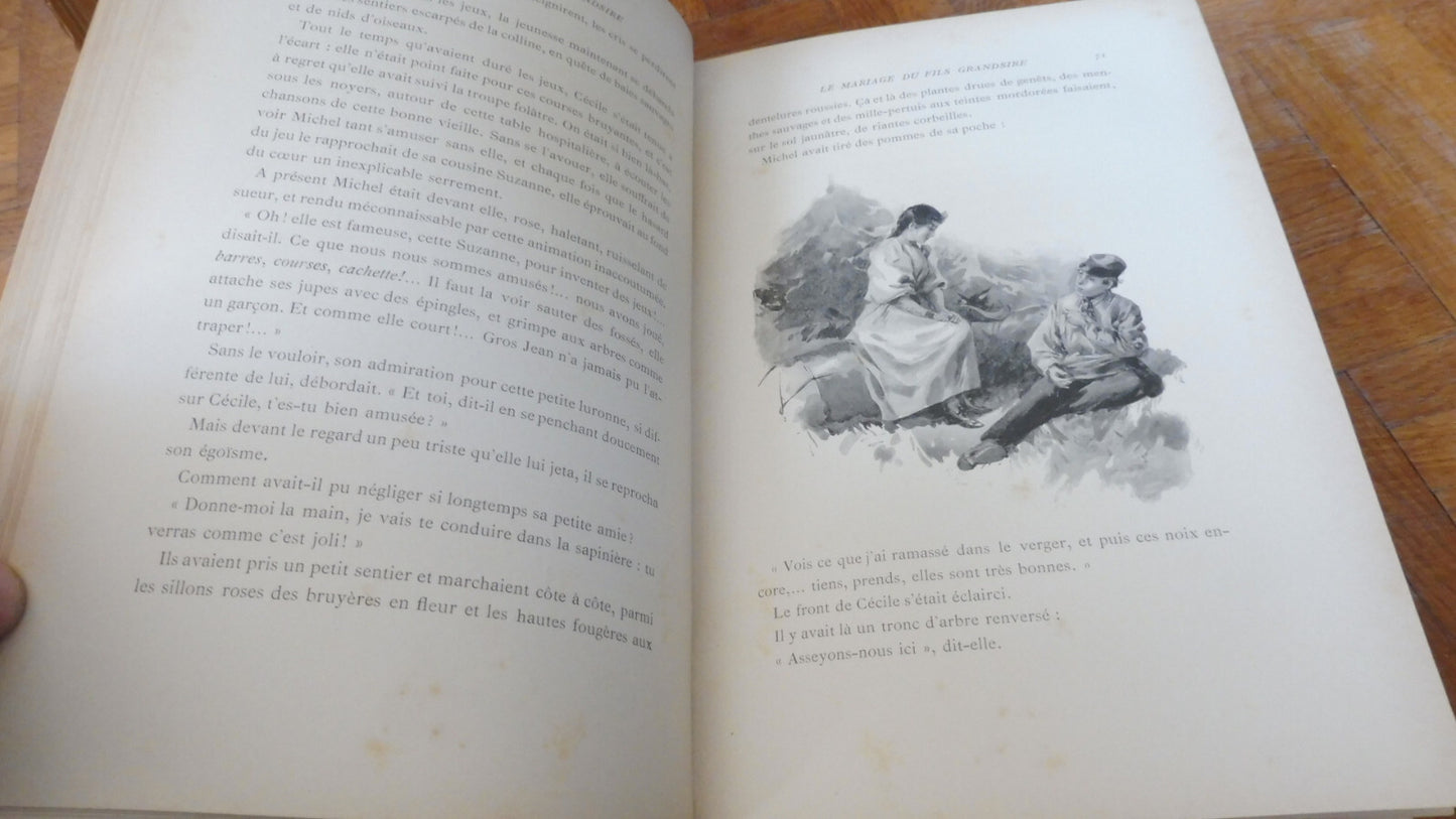 Le Mariage du fils Grandsire (M. Poradowska) 1894 illus. Tofani