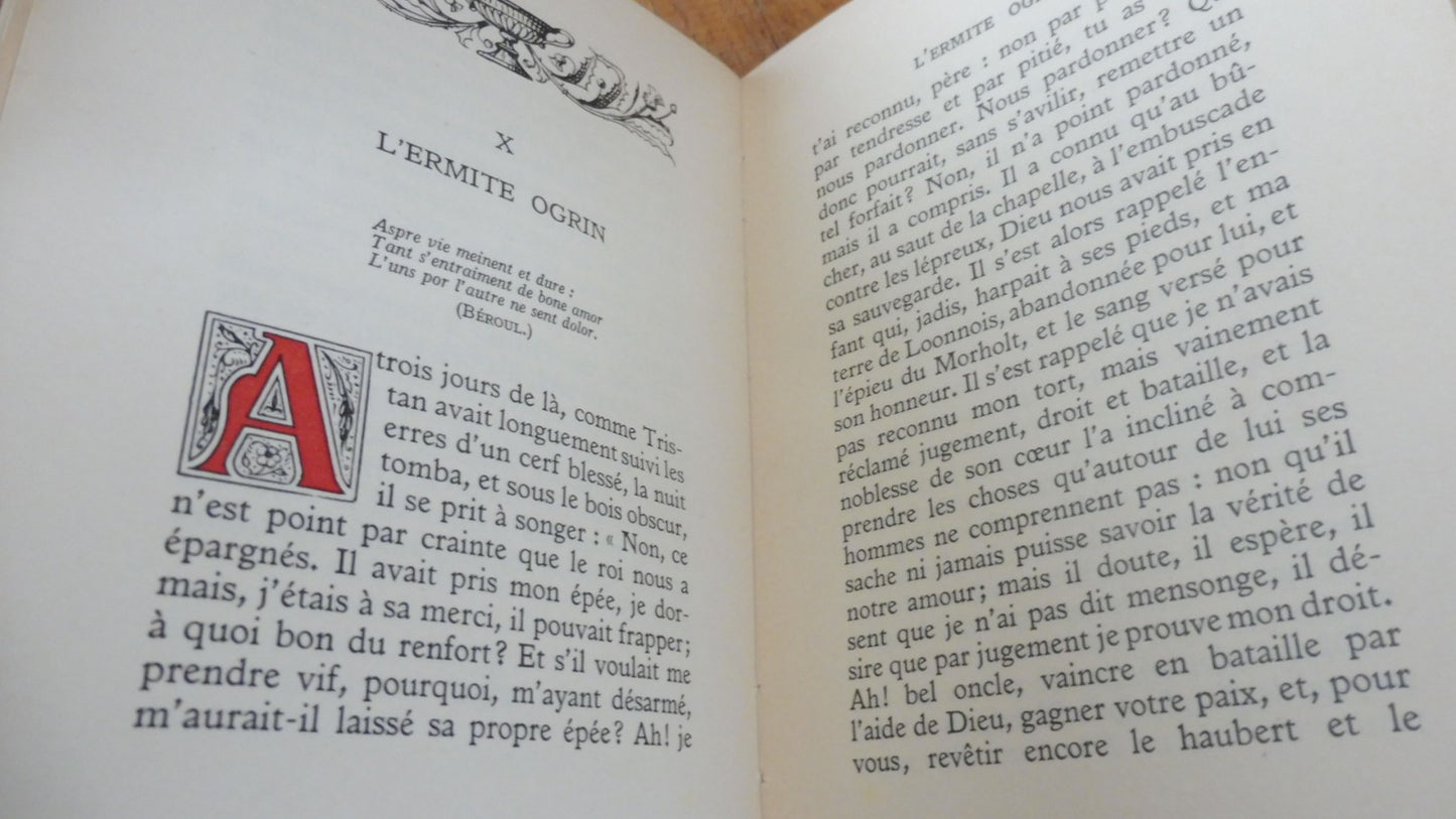 Le Roman de Tristan et Iseut (Joseph Bédier) s.d.