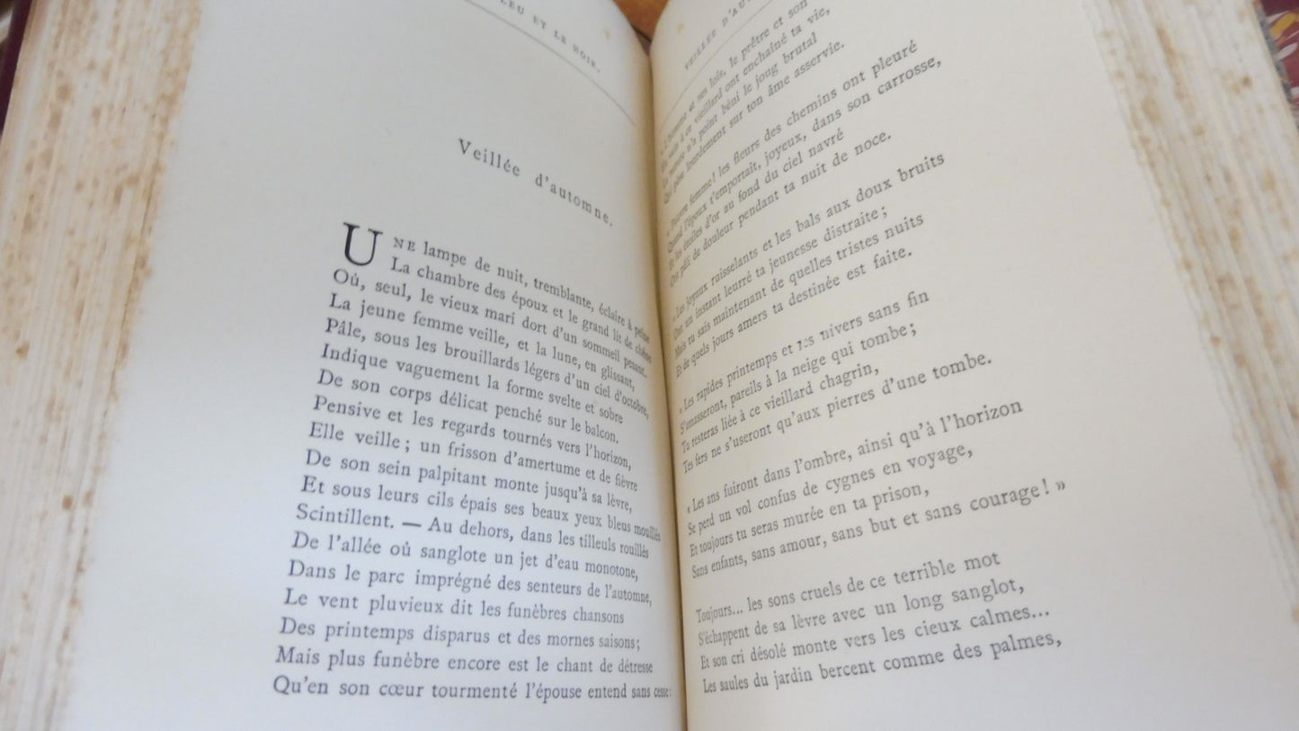Poésies de Theuriet 1896 2 vol.