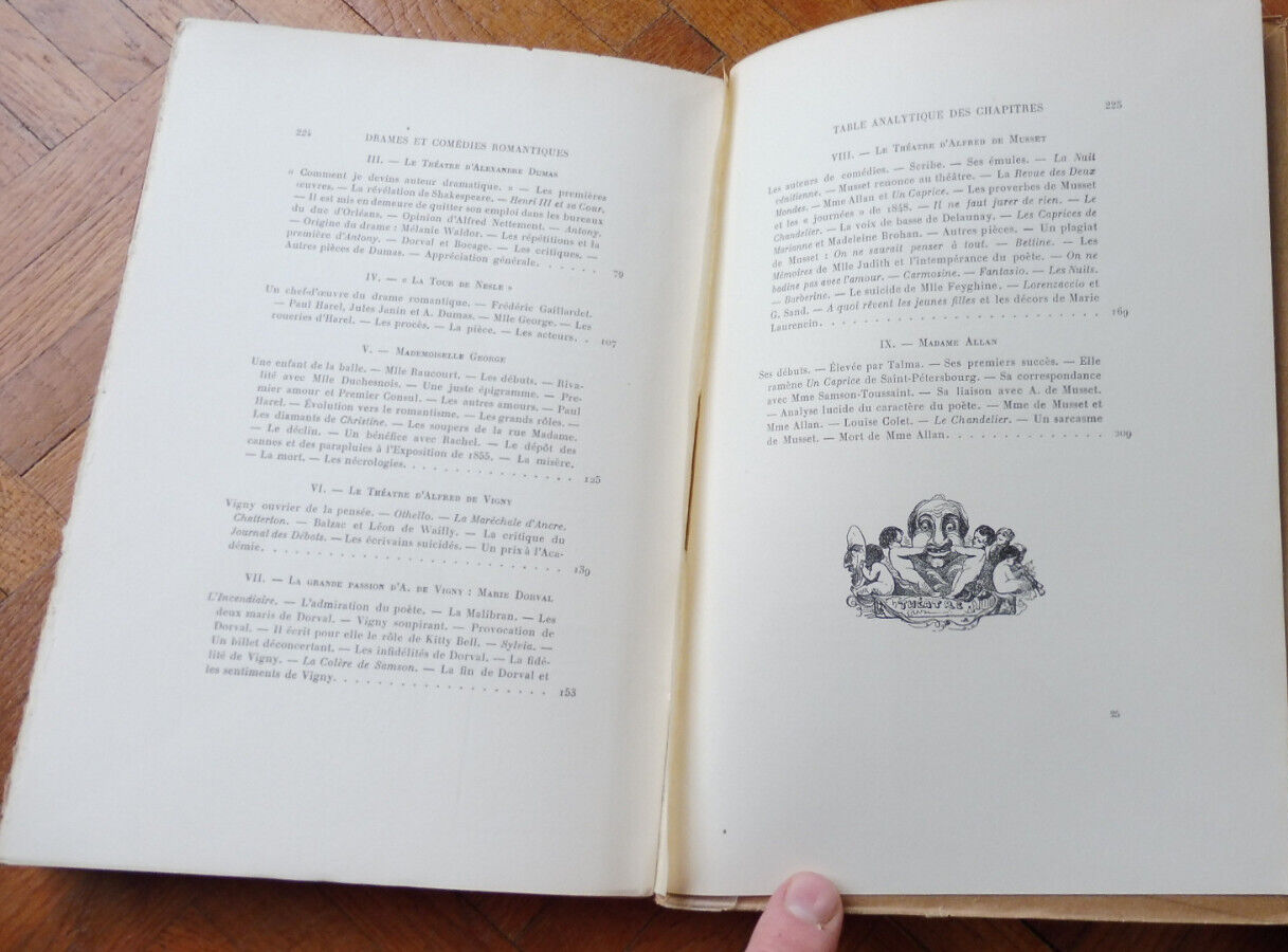 Drames et comédies romantiques (Clément-Janin) 1928