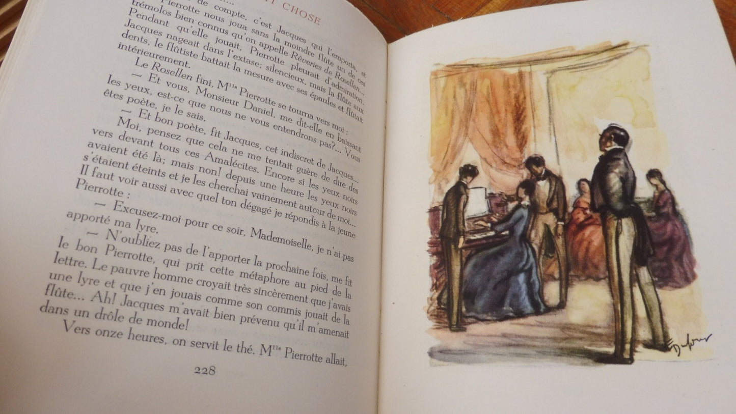 Le petit chose (Alphonse Daudet) 1944 illus. Dufour VELIN