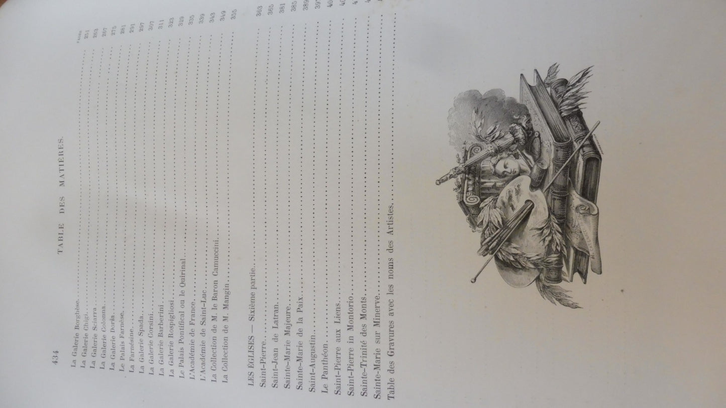 Les Galeries de l'Europe. Rome (Armengaud) 1859 IN FOLIO