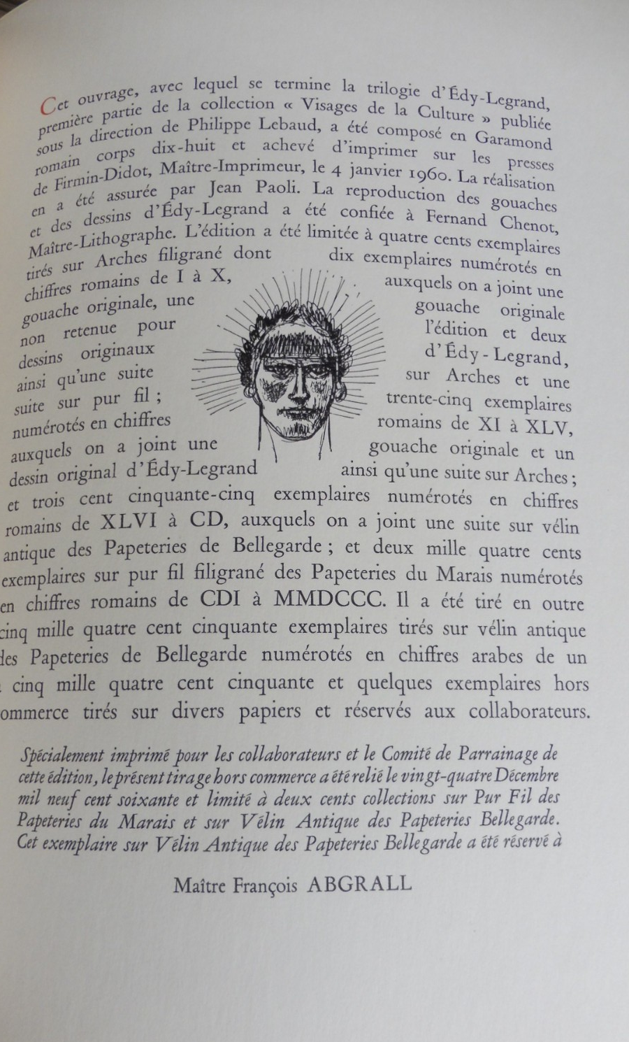 La Mythologie (Jean-Louis Vaudoyer) 1960 illus. Edy Legrand