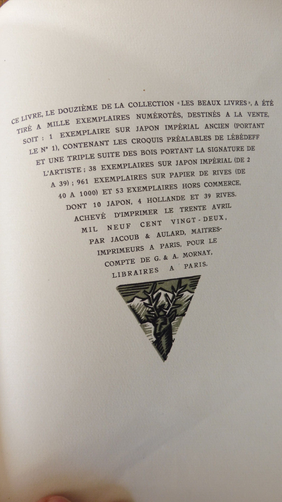 Terres de silence (Stewart Edward White) 1922 illus. Lébédeff VELIN