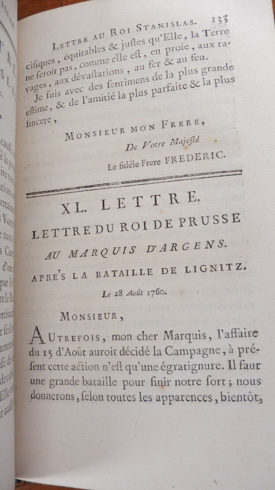 Oeuvres du philosophe de Sans-Souci (Frédéric II de Prusse) 1740 2/2