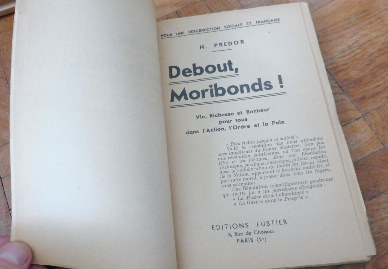 Debout, moribonds ! (H. Predor) s.d.