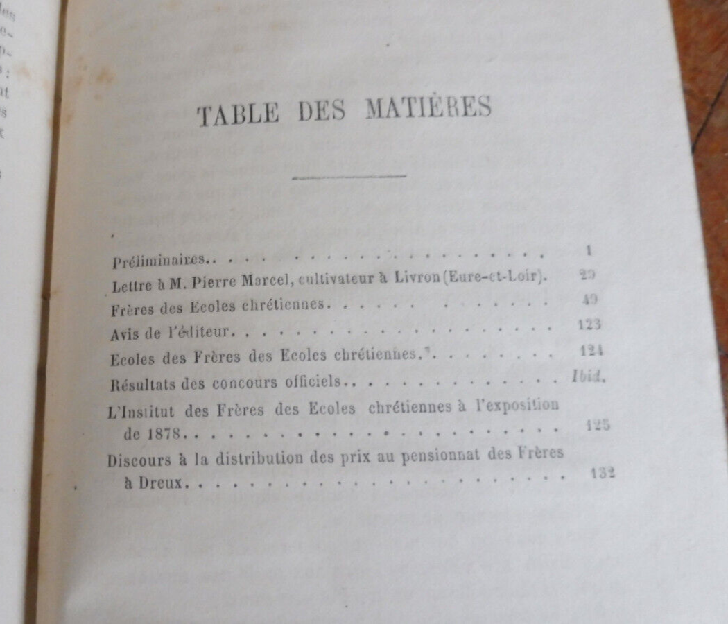 Les Frères des école chrétiennes (Général Baron Lambert) 1878