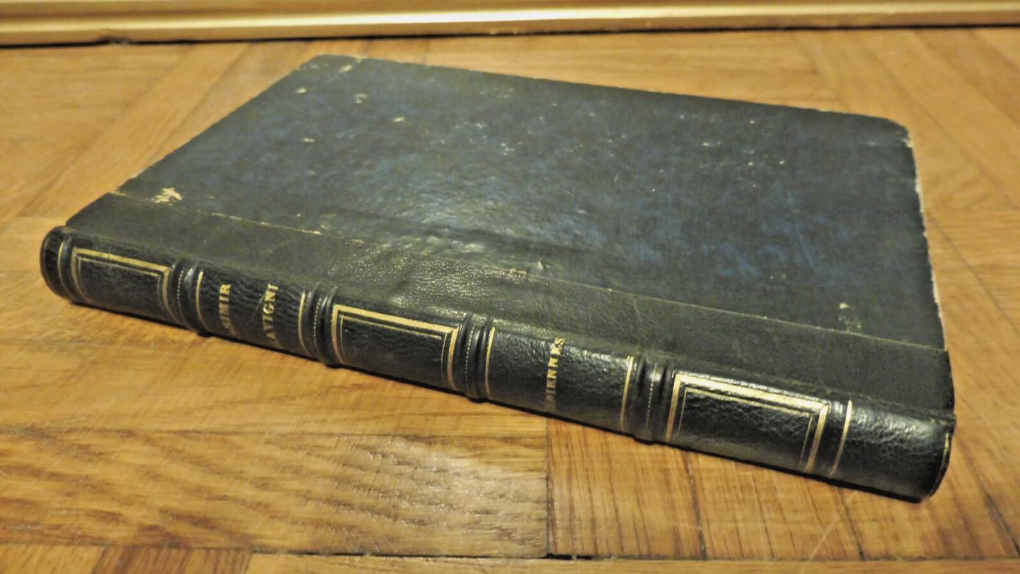 Messéniennes, chants populaires et poésies diverses (Delavigne) 1852 EX LIBRIS