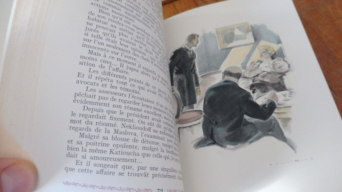 La Résurrection (Tolstoï) 1949 illus. Derambure