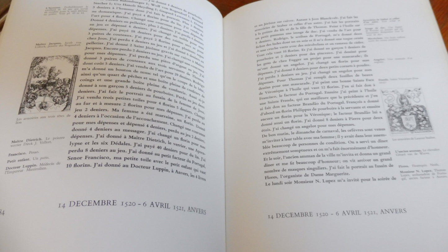 Le Journal de voyage d'Albert Dürer 1520-1521 (Goris et Marlier) 1970