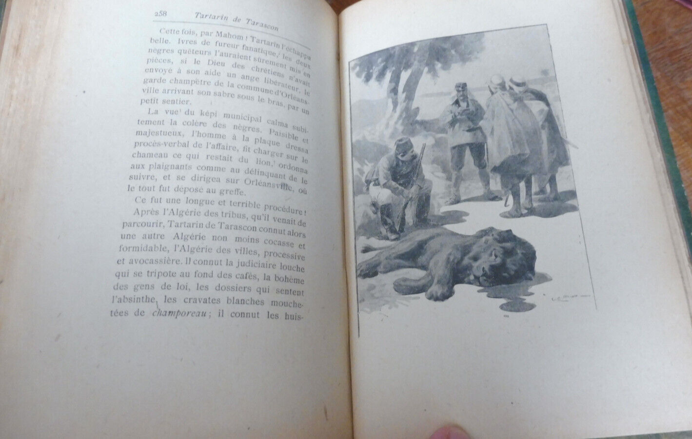 Tartarin de Tarascon (Alphonse Daudet) s.d. illus. Dutriac, Myrbach...