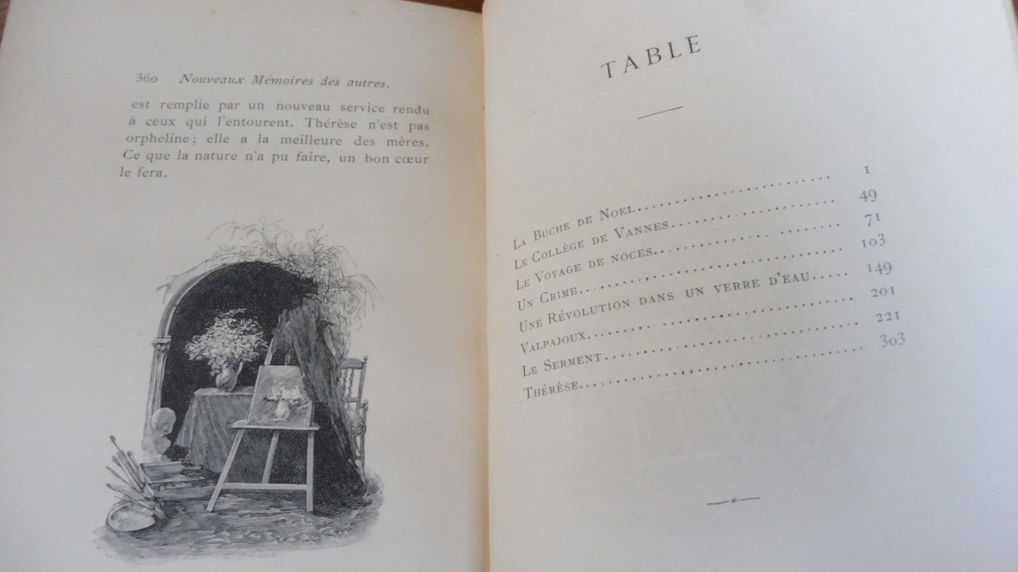 Nouveaux mémoires des autres (Jules Simon) 1891 illus. Léandre