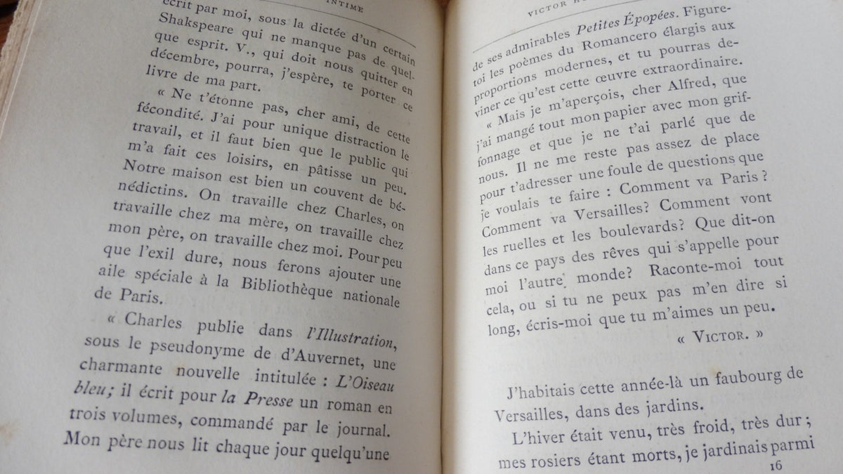 Victor Hugo intime (Alfred Asseline) 1885
