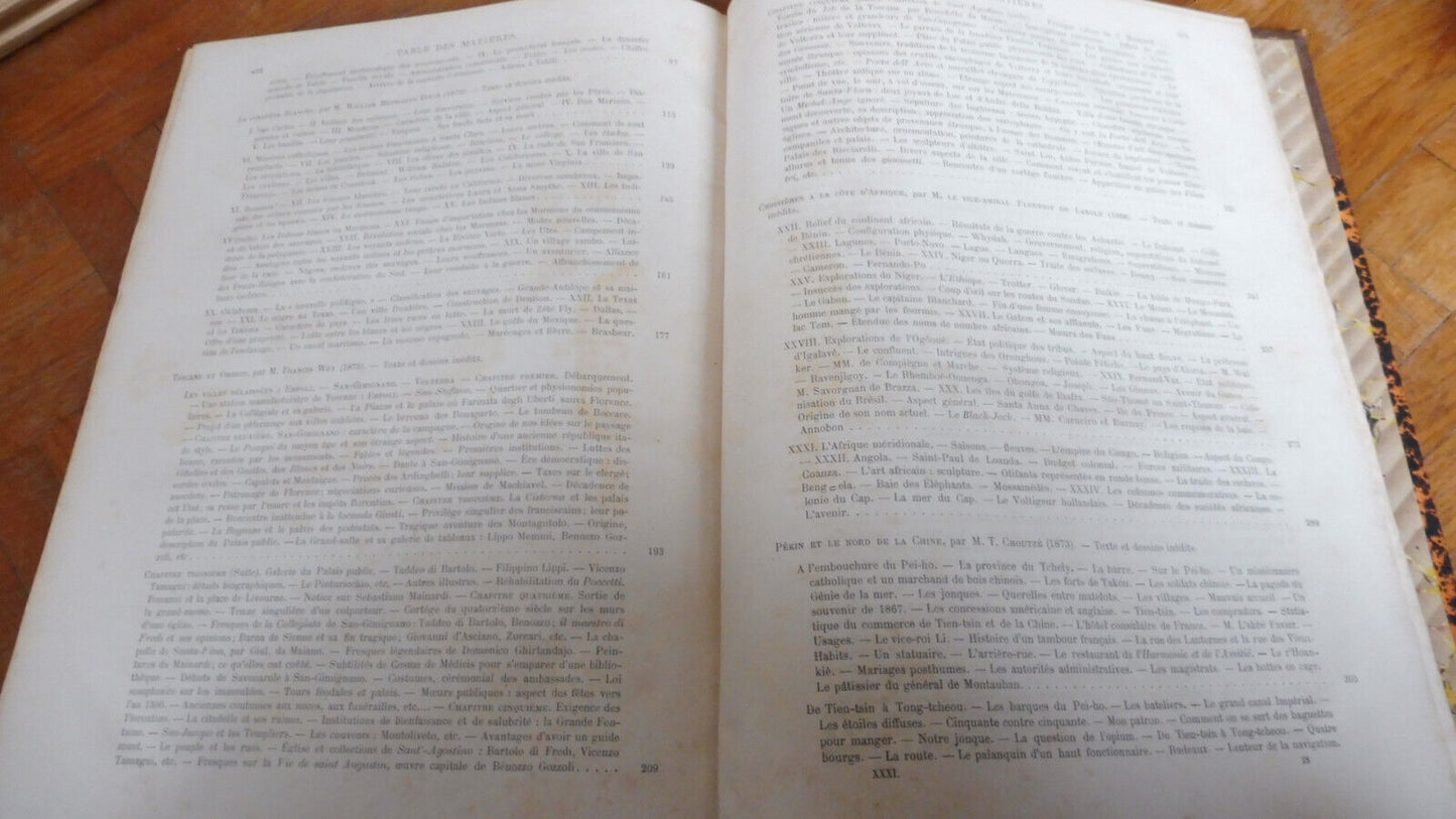 Le Tour du Monde. Année 1876 (E. Charton) 1876 2/2 CHINE, POLE, ITALIE