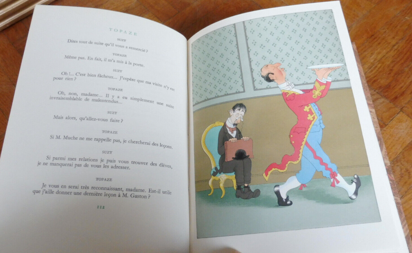 Topaze (Marcel Pagnol) 1952 VELIN illus. Dubout