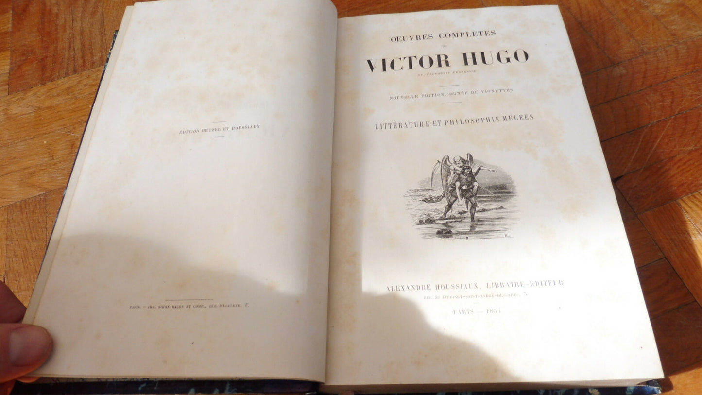 Littérature et philosophie mêlées (Victor Hugo) 1857