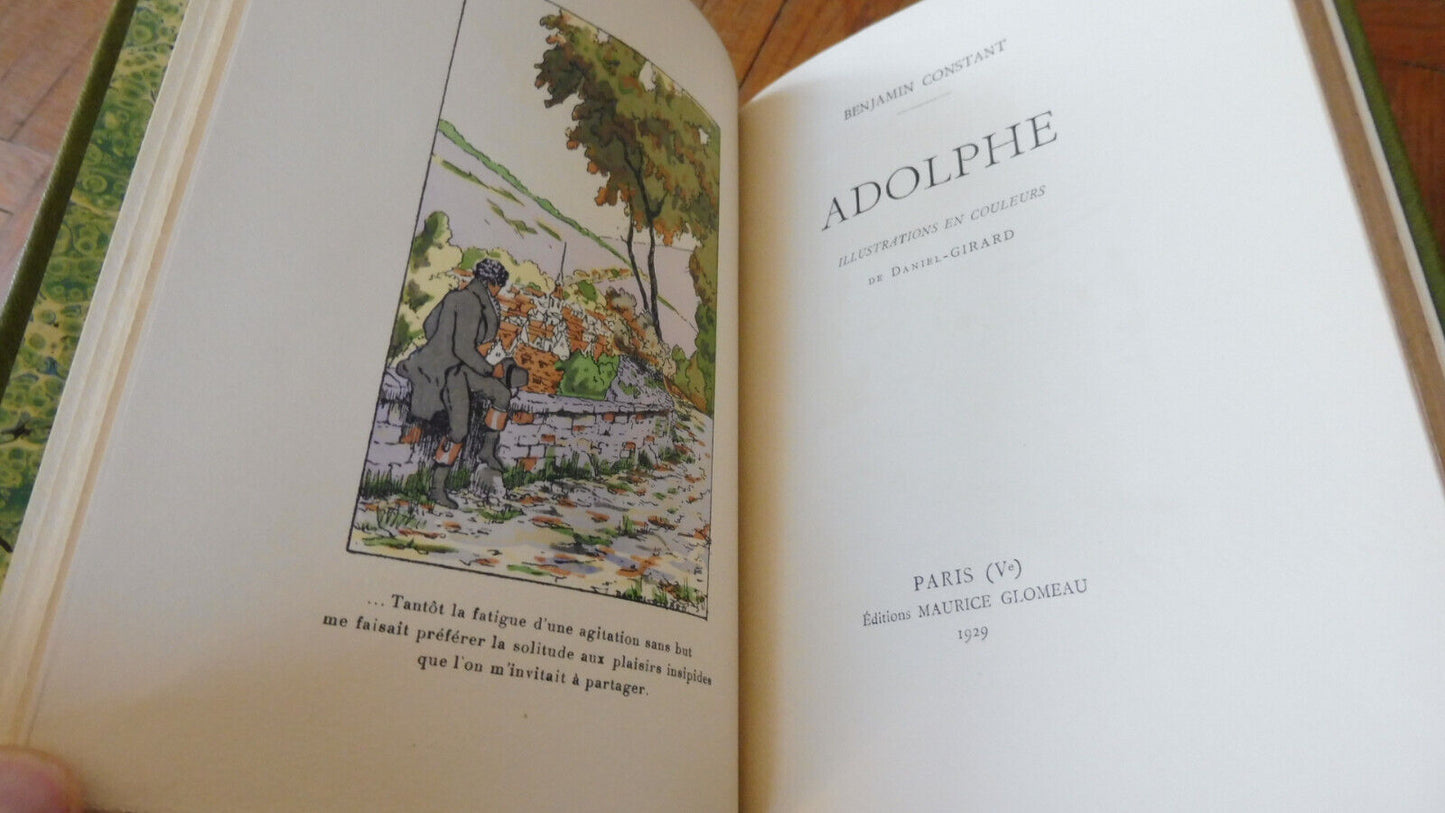 Adolphe (Benjamin Constant) 1929 illus. Daniel-Girard NUMEROTE