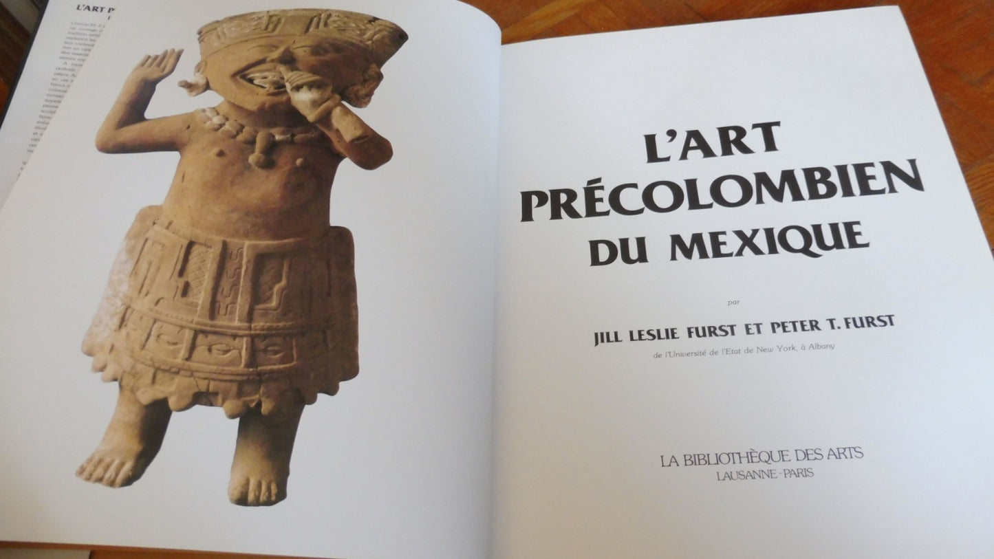 L'Art précolombien du Mexique (J. Leslie & P. T. Furst) 1982