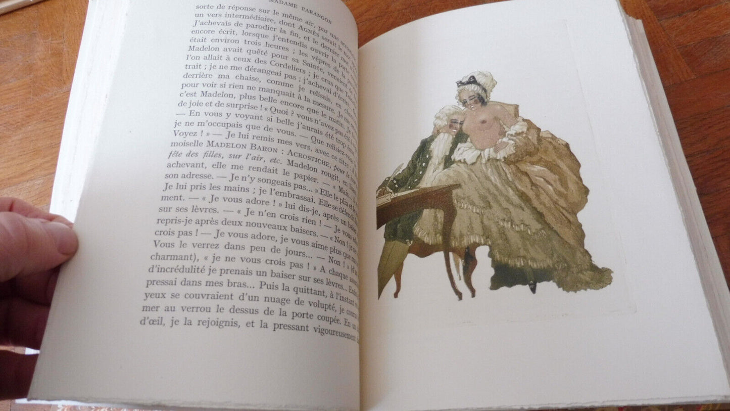 Madame Parangon (Restif De La Bretonne) 1931 illus. Girard VELIN EROTIQUE