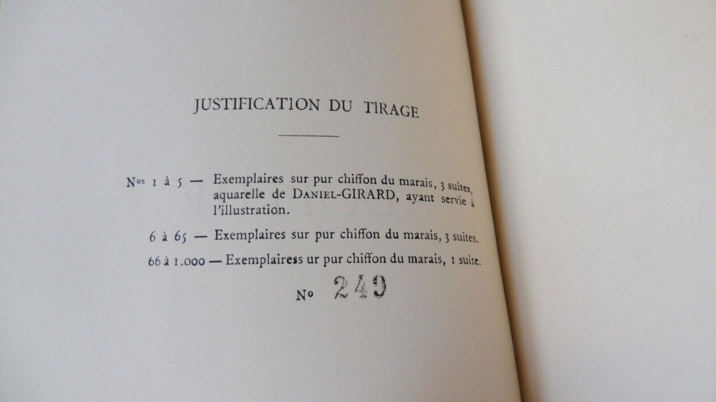 Adolphe (Benjamin Constant) 1929 illus. Daniel-Girard NUMEROTE