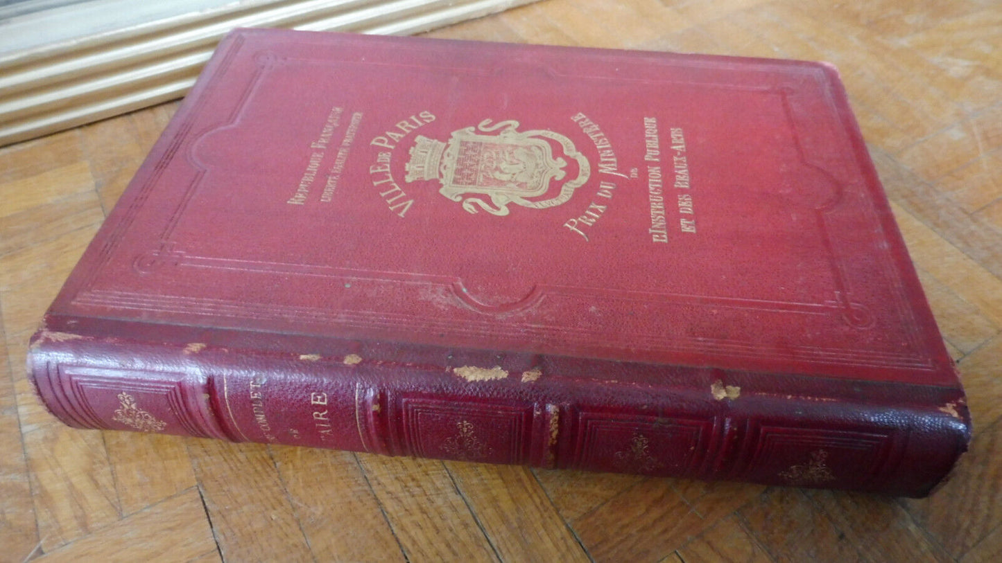 Théâtre complet de Voltaire 1874 illus. Geffroy