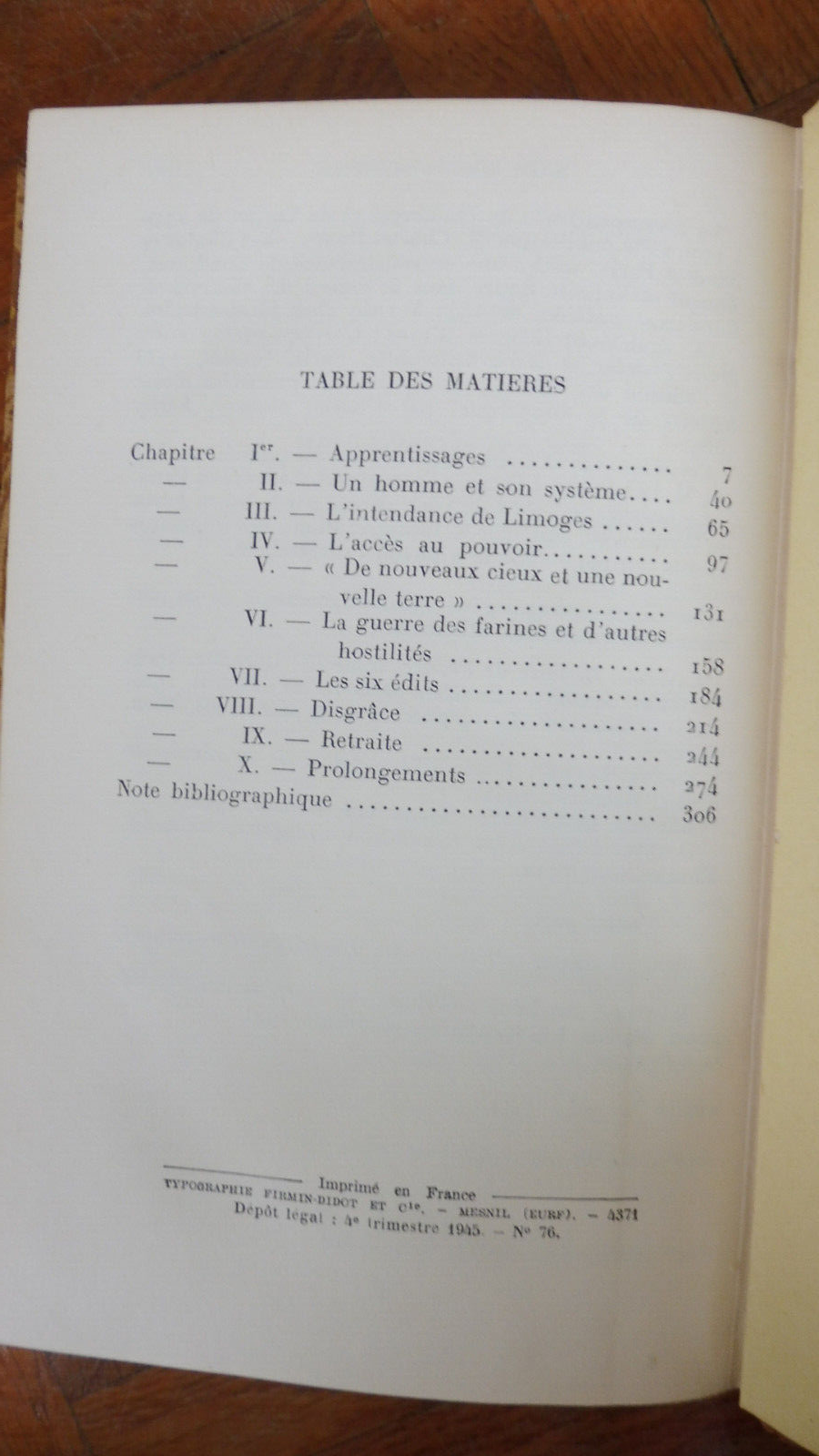 Turgot (C.-J. Gignoux) 1945