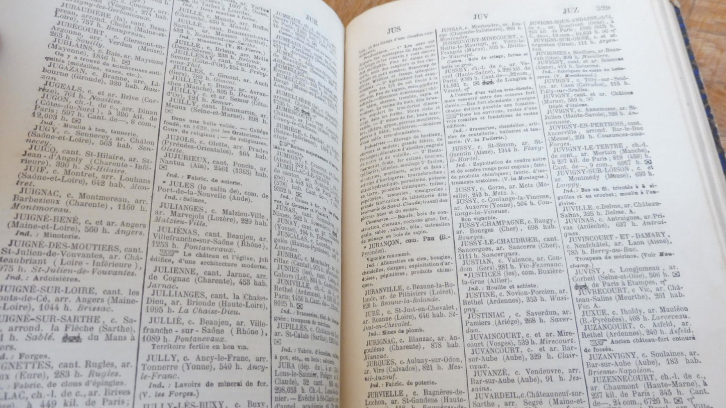 Dictionnaire de la France (A. Peigné) 1889