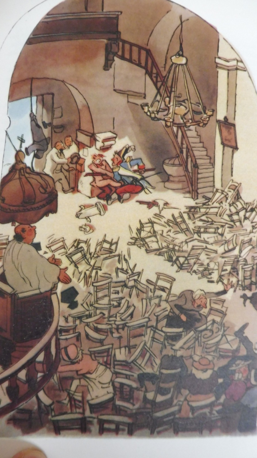 Clochemerle (Gabriel Chevallier) 1943 illus. Touchet VELIN