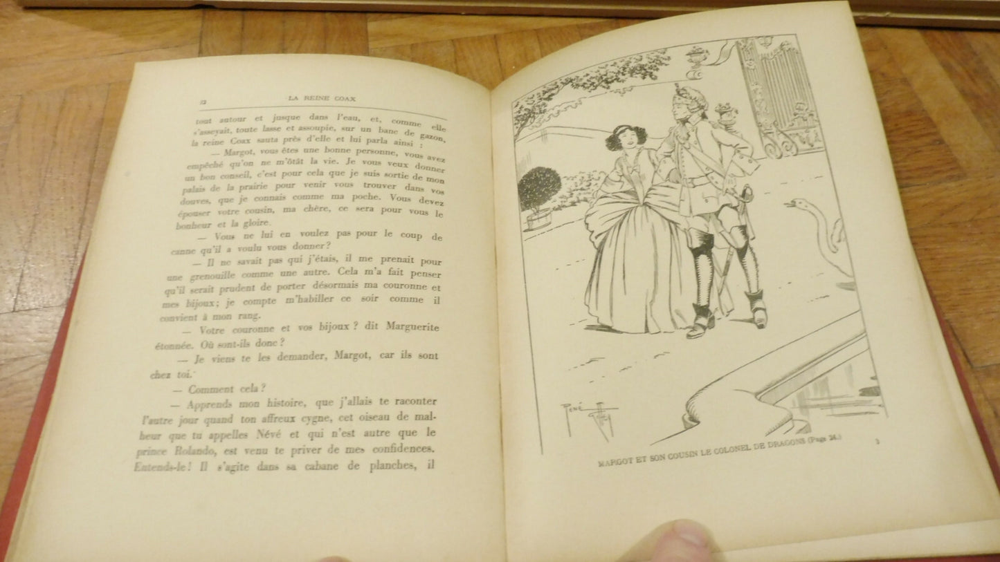 La Reine Coax (George Sand) 1950 Illus. Giffey ENFANTINA