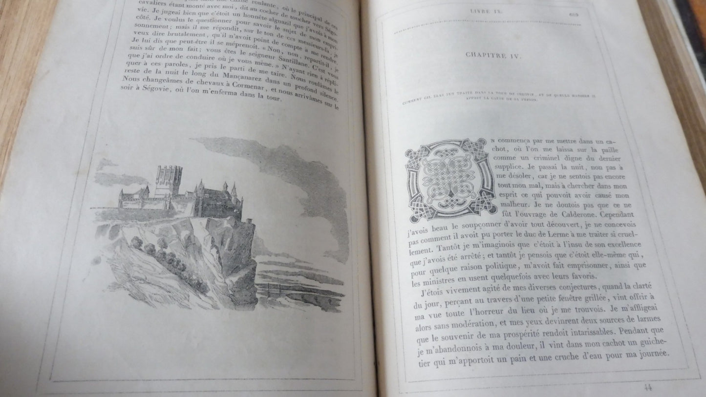 Histoire de Gil Blas (Le Sage) 1836 illus. Gigoux
