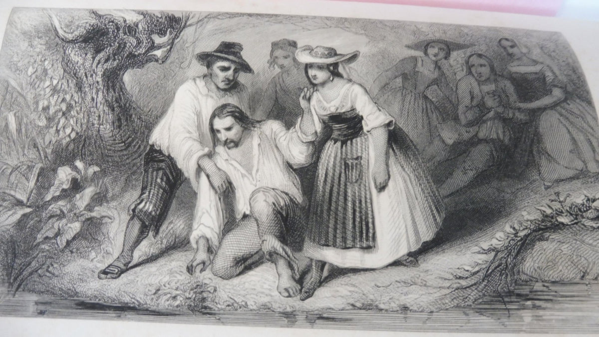 Sous les tilleuls (Alphonse Karr) 1840 2 tomes en 1 vol.